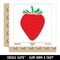 Strawberry Fruit Drawing Waterproof Vinyl Phone Tablet Laptop Water Bottle Sticker Set - 5 Pack
